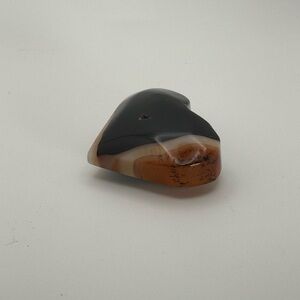 Banded Agate Heart 🖤🤍 Crystal Heart | Grounding • Protection • Balance